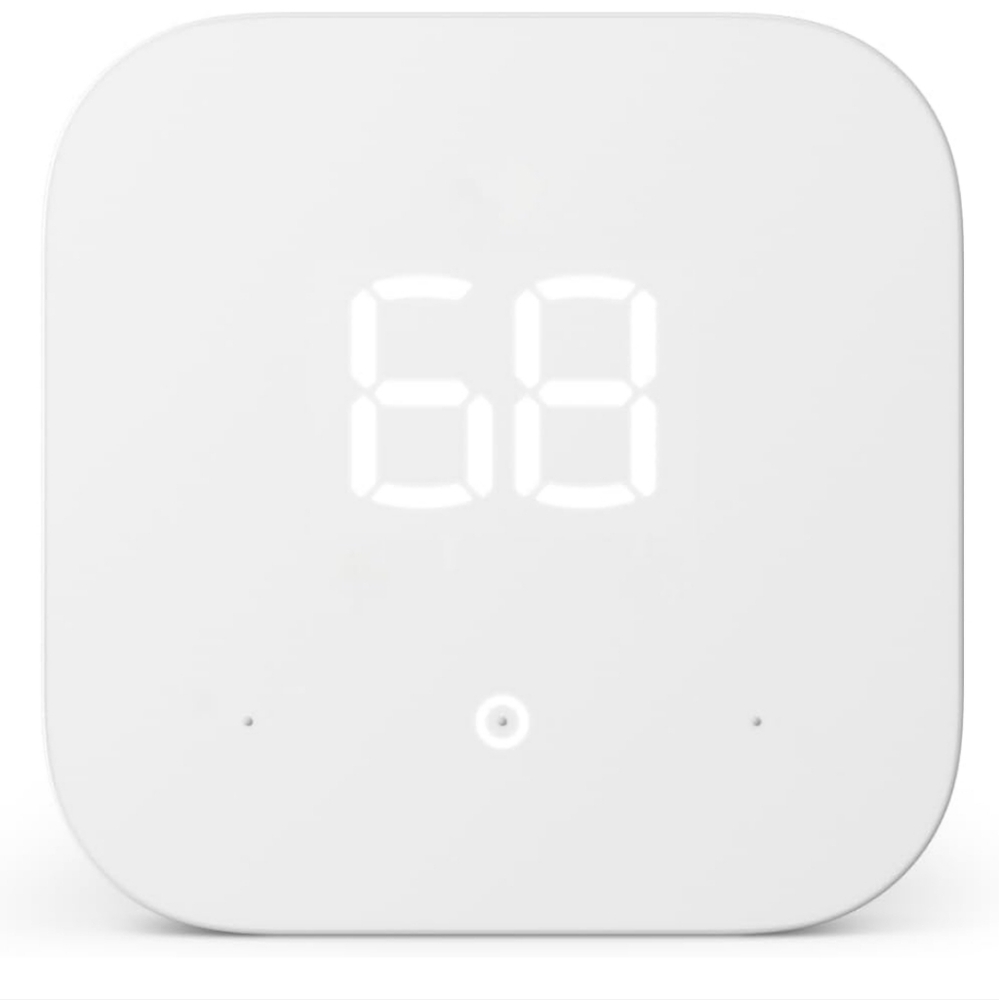 Amazon Smart Thermostat – Save money and energy - Works with Alexa and Ring